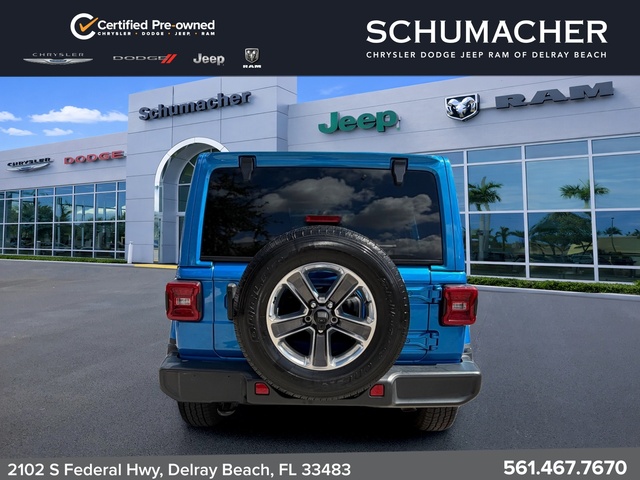 used 2022 Jeep Wrangler car, priced at $33,500