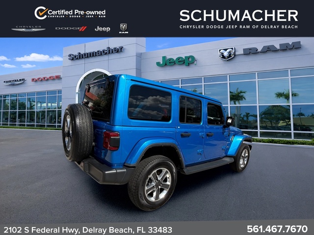 used 2022 Jeep Wrangler car, priced at $33,500