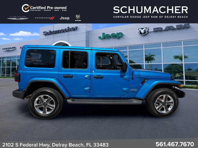 used 2022 Jeep Wrangler car, priced at $33,500