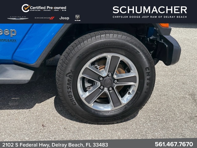 used 2022 Jeep Wrangler car, priced at $33,500