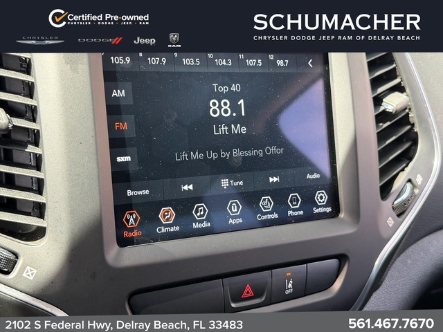 used 2022 Jeep Cherokee car, priced at $24,008