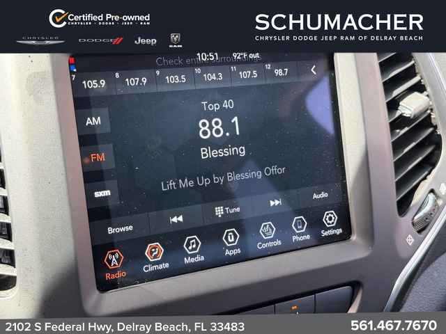 used 2022 Jeep Cherokee car, priced at $24,008