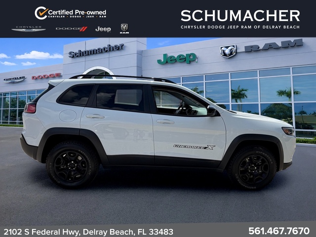 used 2022 Jeep Cherokee car, priced at $24,008