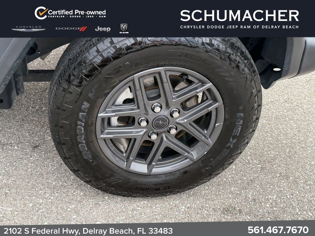 used 2024 Jeep Wrangler car, priced at $31,888
