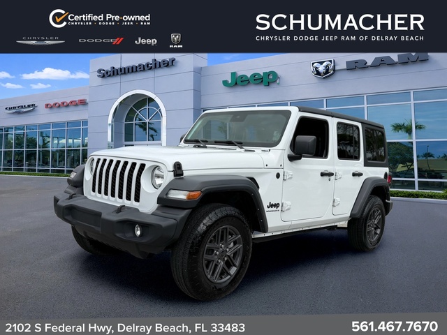 used 2024 Jeep Wrangler car, priced at $31,888