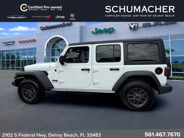 used 2024 Jeep Wrangler car, priced at $31,888