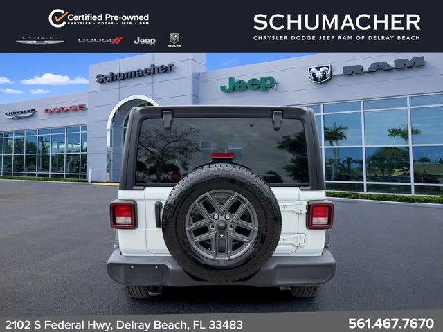used 2024 Jeep Wrangler car, priced at $31,888