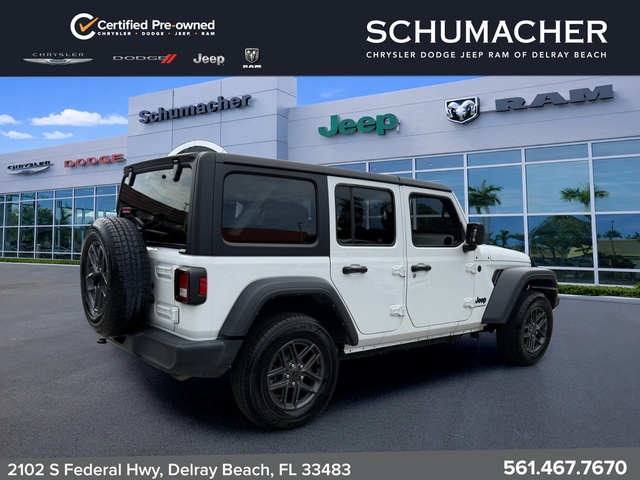 used 2024 Jeep Wrangler car, priced at $31,888
