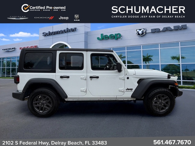 used 2024 Jeep Wrangler car, priced at $31,888