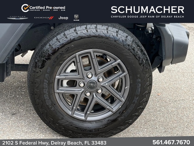 used 2024 Jeep Wrangler car, priced at $31,888