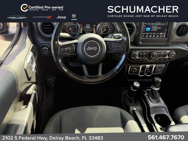 used 2022 Jeep Wrangler car, priced at $27,000