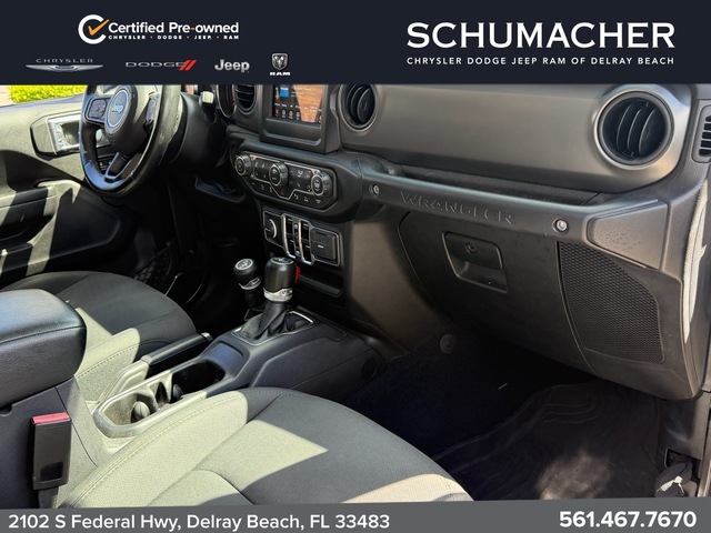used 2022 Jeep Wrangler car, priced at $27,000