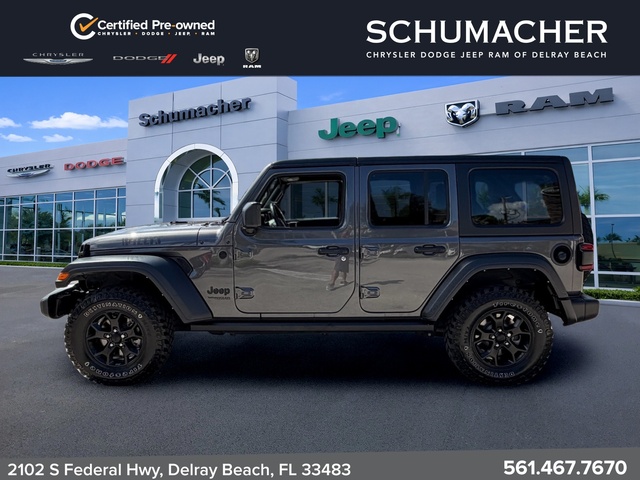 used 2022 Jeep Wrangler car, priced at $27,000