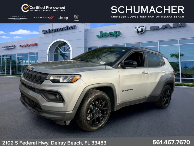 used 2022 Jeep Compass car, priced at $18,777
