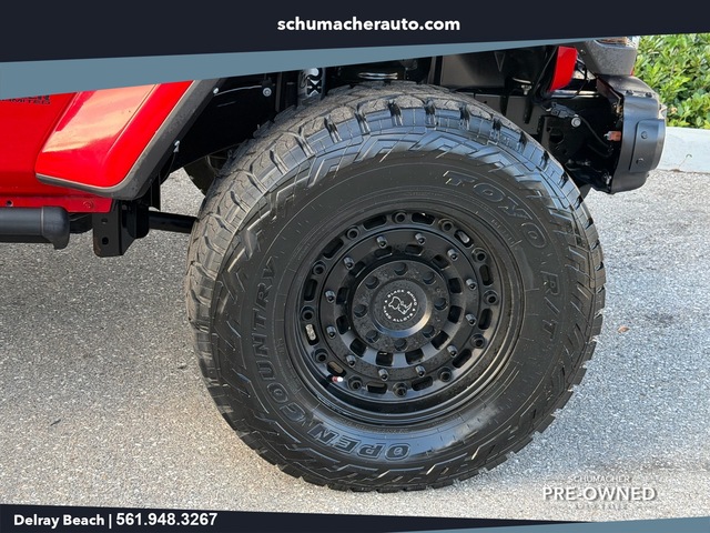 used 2022 Jeep Wrangler car, priced at $39,498