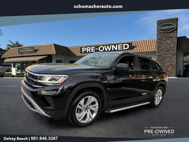 used 2021 Volkswagen Atlas Cross Sport car, priced at $23,818