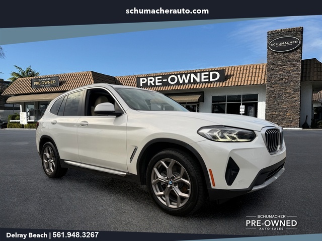 used 2022 BMW X3 car, priced at $26,998