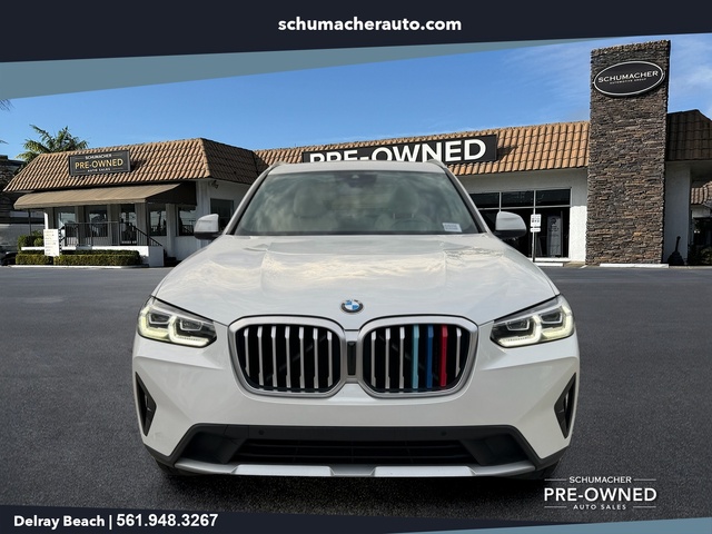 used 2022 BMW X3 car, priced at $26,998