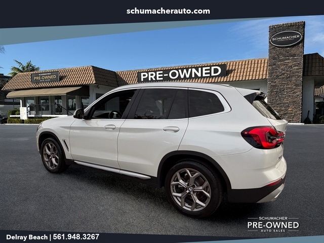 used 2022 BMW X3 car, priced at $26,998