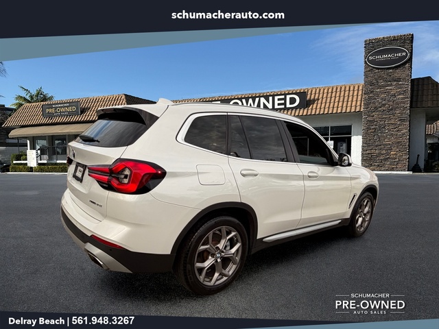 used 2022 BMW X3 car, priced at $26,998