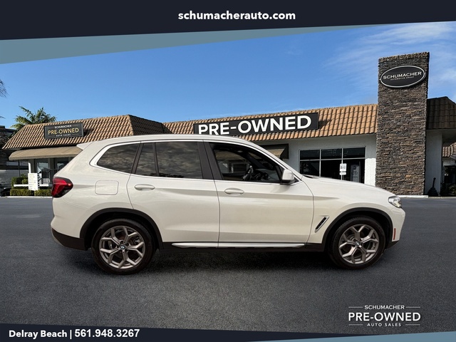 used 2022 BMW X3 car, priced at $26,998