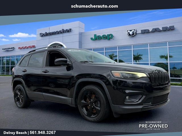 used 2020 Jeep Cherokee car, priced at $14,777