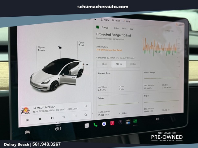 used 2021 Tesla Model 3 car