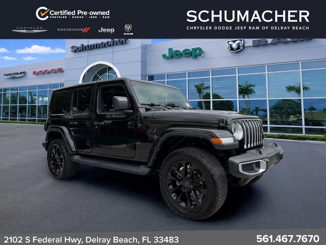 used 2021 Jeep Wrangler car, priced at $30,188