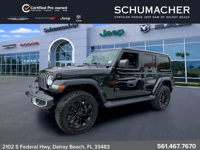 used 2021 Jeep Wrangler car, priced at $30,188
