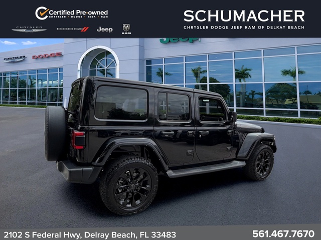 used 2021 Jeep Wrangler car, priced at $30,188