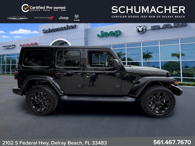 used 2021 Jeep Wrangler car, priced at $30,188