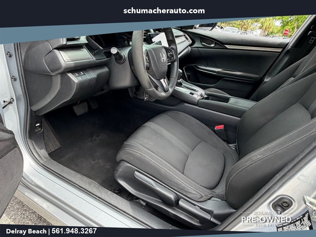 used 2019 Honda Civic Hatchback car, priced at $12,888