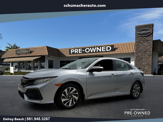 used 2019 Honda Civic Hatchback car, priced at $12,888