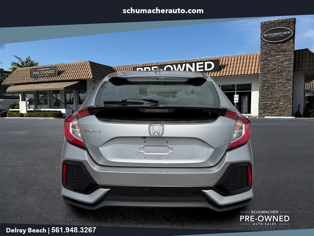 used 2019 Honda Civic Hatchback car, priced at $12,888