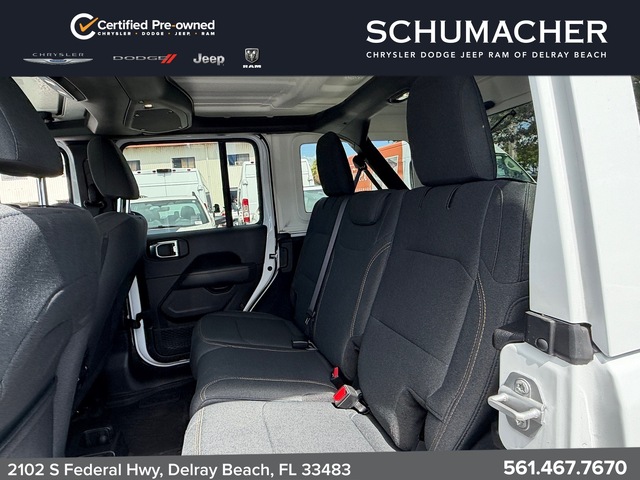 used 2024 Jeep Wrangler car, priced at $39,998