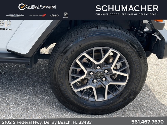 used 2024 Jeep Wrangler car, priced at $39,998
