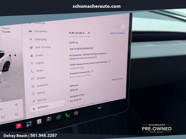 used 2025 Tesla Model 3 car, priced at $37,977