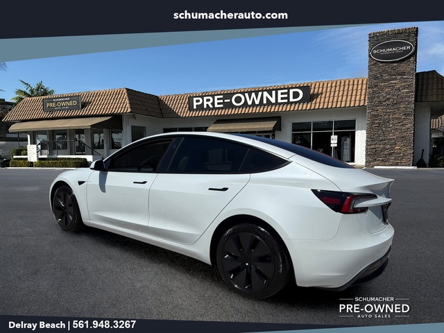 used 2025 Tesla Model 3 car, priced at $37,977