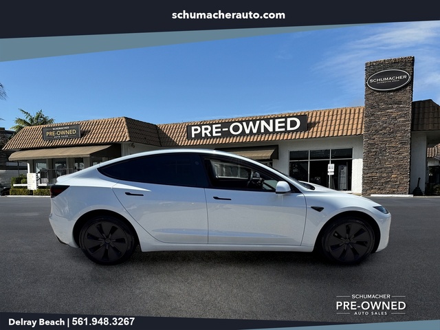 used 2025 Tesla Model 3 car, priced at $37,977