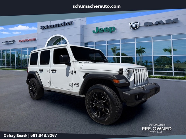 used 2022 Jeep Wrangler car, priced at $25,998
