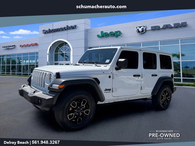 used 2022 Jeep Wrangler car, priced at $25,998