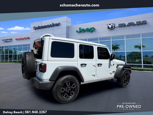 used 2022 Jeep Wrangler car, priced at $25,998