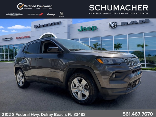 used 2022 Jeep Compass car, priced at $18,798