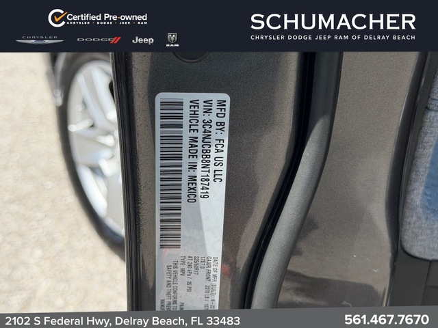 used 2022 Jeep Compass car, priced at $18,798