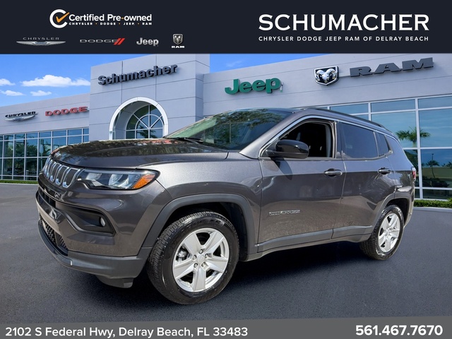 used 2022 Jeep Compass car, priced at $18,798