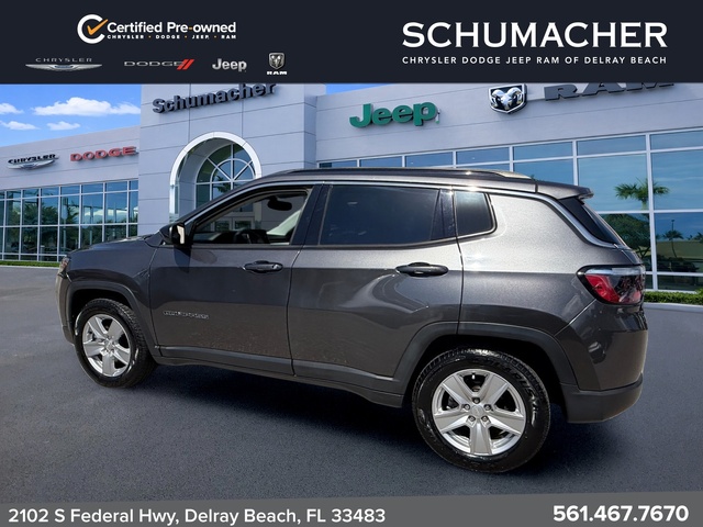 used 2022 Jeep Compass car, priced at $18,798