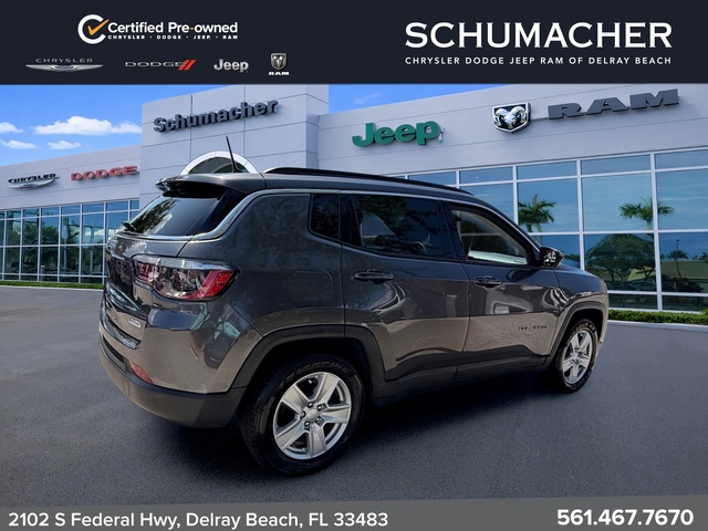 used 2022 Jeep Compass car, priced at $18,798