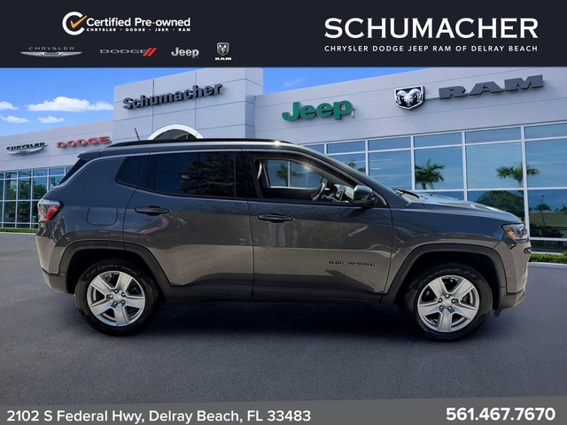 used 2022 Jeep Compass car, priced at $18,798