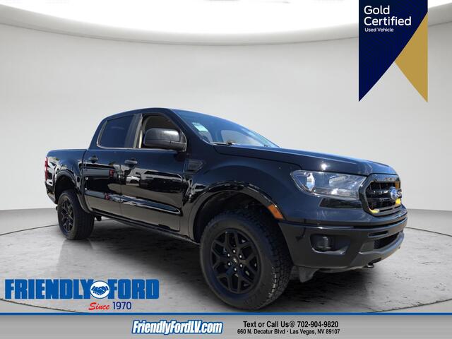 Shadow Black 2022 Ford Ranger Pickup Truck Four-Wheel Drive Automatic