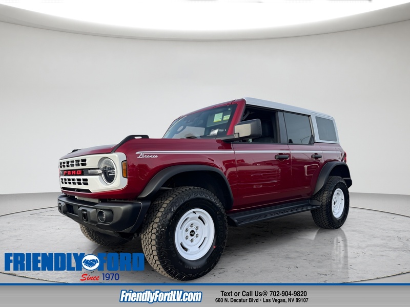 New 2026 FORD BRONCO HERITAGE EDITION in LAS VEGAS, NEVADA